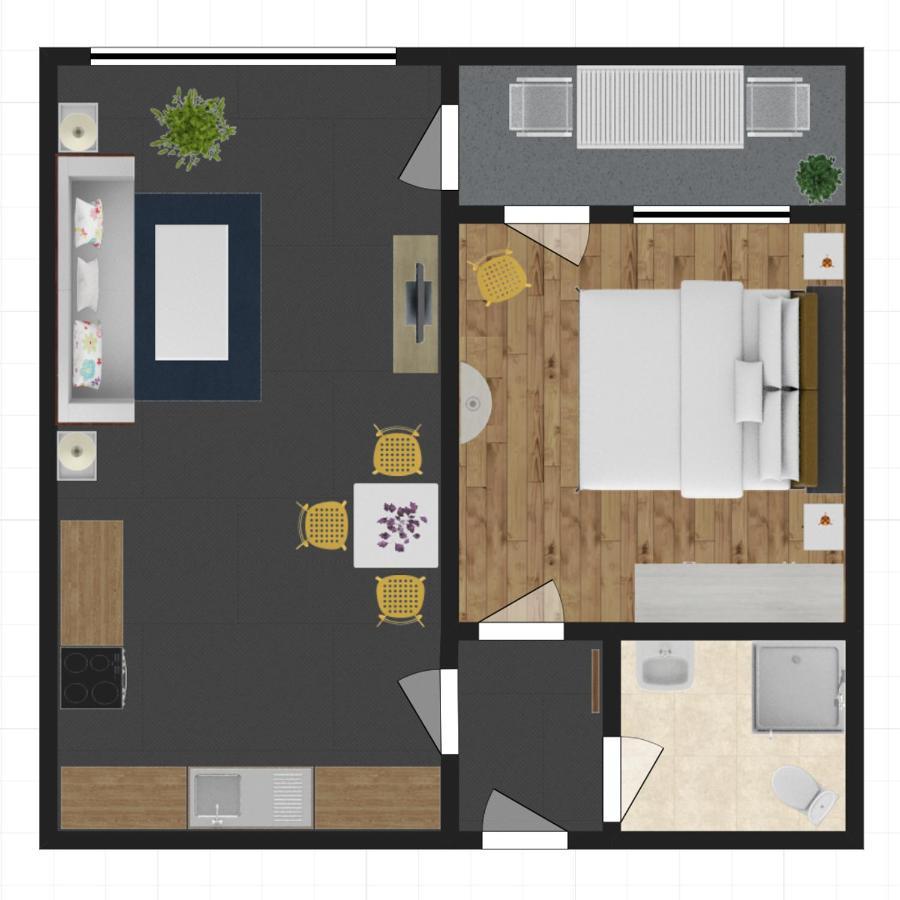 Apartello Modern Apartment - Balkan Breeze 7 Napospart Kültér fotó